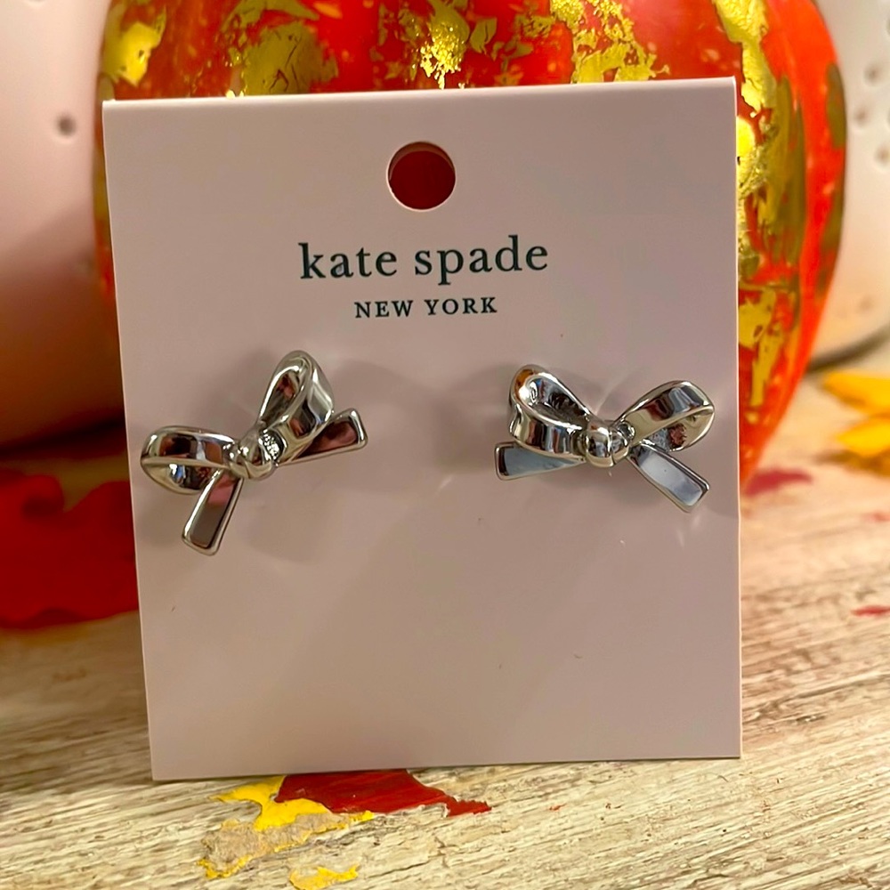 Kate Spade bow earrings